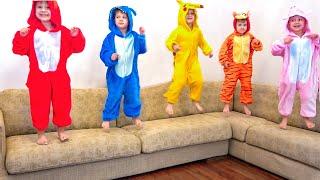 Five Little Monkeys + More Nursery Rhymes & Kids Songs | Diana Roma Show