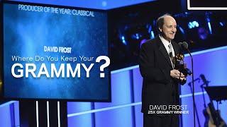 How Producer David Frost’s GRAMMYs Have Become A Part Of His Family | Where Do You Keep Your GRAMMY