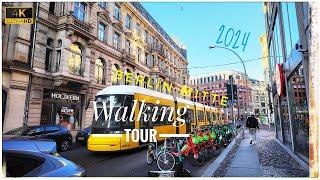 Germany 2024: Berlin Mitte District Walking Tour | Golden Hour Urban Exploration & Summer Vibes 4K