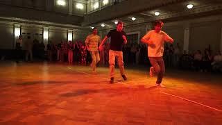 Latvian skill folk dance with sticks # Lett. Geschicklichkeitsvolkstanz m. Stöckern # 13/11/2024