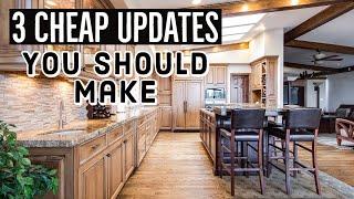 3 CHEAP Upgrades You Can Do Yourself | House Update