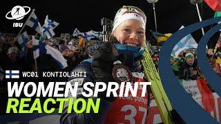 World Cup 24/25 Kontiolahti: First Career Podium for Suvi Minkkinen