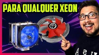 GUIA: COOLERS BARATOS PARA ESCOLHER E INSTALAR NO XEON X99 OU X79 (RYZEN TAMBÉM) UNIVERSAL - 2021