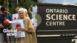 Ontario Science Centre closure: Toronto residents rally against Ford  government