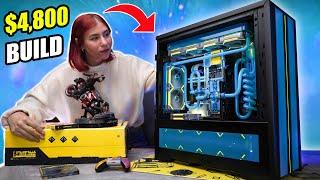 EPIC $4,800 Custom Water-Cooled PC Build Time Lapse