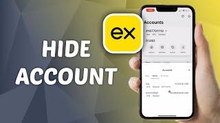 How to Hide Account on Exness