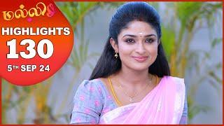 Malli Serial | EP 130 Highlights | 5th Sep 2024 | Nikitha | Vijay | Saregama TV Shows Tamil