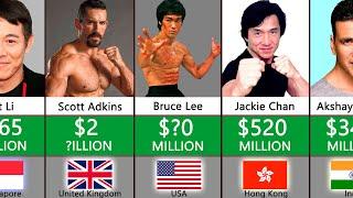 Richest Actors Martial Artists 2023