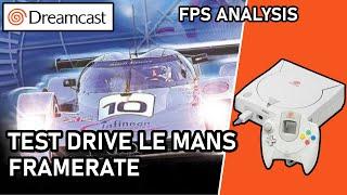 Test Drive Le Mans  |  Dreamcast  |  Frame Rate Test