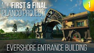 My final PlanCo project... | Ep. 1 - Evershore Harbour Entrance [PILOT] - #planetcoaster