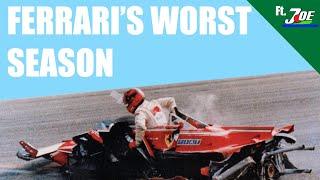 Ferrari's Single Worst Season in F1 Ft. Joe Donohue