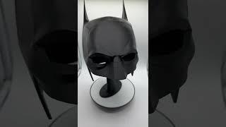 3d printed The Batman helm #disney #mcu #marvel #blackpanther #avengers #egirl #dc #dceu #batman