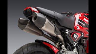 2022 Honda Grom Yoshimura Dual RS-9T Exhaust System