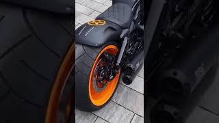 HARLEY DAVIDSON ORANGE EDITION # BIKE LOVERS STATUS # BLACK #BIKERS HUB #SHORTS