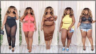  Baddie Alert! Midsize Baddie Try on Haul Ft. Sale Dress | NIZZYMAC