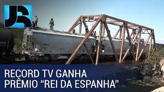 Record TV ganha, pela terceira vez, o prêmio de jornalismo internacional “Rei da Espanha”