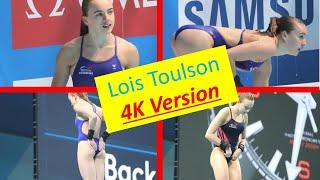 [ 4K ] Women's Diving | Lois Toulson | Beautiful Diver | CLOSE-UP | 2017 FINA Diving