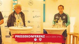 PRESSEKONFERENZ NACH DEM SPIEL | FC Hertha 03 Zehlendorf vs. Greifswalder FC | Regionalliga Nordost