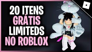 COMO PEGAR 20 ITENS GRÁTIS NO ROBLOX - ITENS DE GATINHO GRÁTIS, CABELO GRÁTIS E +