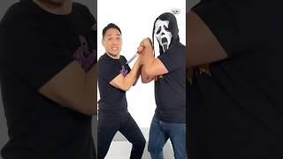 How Legit is GhostFace Knife Skills vs Dewey from Scream?