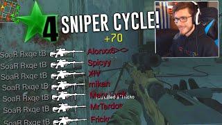 COD4 CUSTOM SNIPER CLIP CYCLE! | Sniper Lobby Highlights! (CoD4 PC 2021)
