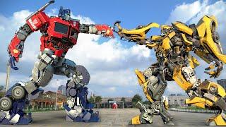 Transformers One (2024) - Optimus Prime vs Bumblebee Epic Battle | Paramount Pictures [HD] #4