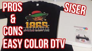 The Pros & Cons Of Using Siser Easy Color DTV Is This Method Worth it for Full Color Inkjet Prints?