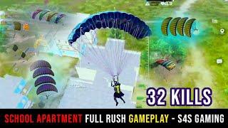 32 Kills ! School Apartment Full rush gameplay  || S4S Gaming ||