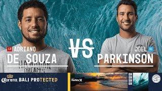 Adriano de Souza vs. Joel Parkinson - Round Three, Heat 11 - Corona Bali Protected 2018