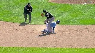 CWS@KC: Nieto throws out the potential go-ahead run