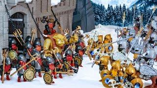 Playmobil Dwarves, The big battle, a stop motion film