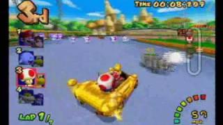 Mario Kart: Double Dash!!: 2 Player Mushroom Cup 150cc