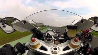 BMW S1000RR Huge Tank Slapper at Knockhill