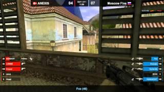 CS 1.6 FCL 2012 - MoscowFive vs. Anexis @ inferno