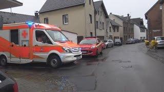 Wohnungsbrand - 2 Verletzte in Niederkassel-Mondorf am 30.01.16