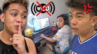 PUTULAN NG WIFI ANG BG HOUSE!! *PRANK* | Away-away na!