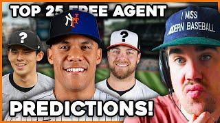 Where the top 25 MLB free agents are going