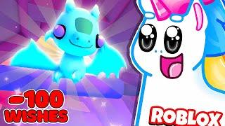 Making 100 WISHES to Get the DIVINE Slime Dragon! | Overlook Bay 2 Roblox