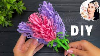 How to make EASY Paper Flowers DIY Paper Craft Ideas Tutorial