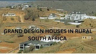 GRAND DESIGN HOUSES IN RURAL SOUTH AFRICA | NEW BEAUTIFUL VILLAGE | HUGE PLOTS FROM R35K