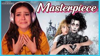 *EDWARD SCISSORHANDS* Made Me SOB!! | First Time Watching (1990)