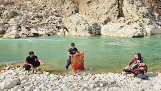 Omid’s Fishing Adventure | A Beautiful Day with Family by the River!