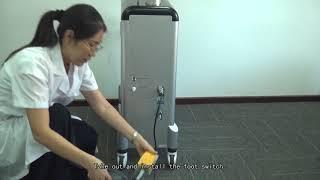 Sanhe beauty picotech laser install and operation video