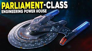 Starfleet's HEAVY Engineering Cruiser! - The Parliament-class Starship