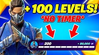 *NO TIMER* Game Breaking FORTNITE XP GLITCH MAP to LEVEL UP FAST!