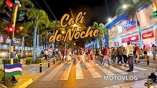 Cali NOCTURNA en MOTO por sus calles mas Comerciales  Motovlog