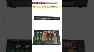 12 Channel XLR Echo Mixer Price|Bharat King| #Youtubeshorts