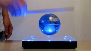 Levitron World Stage Levitating Globe - http://www.earthtechproducts.com