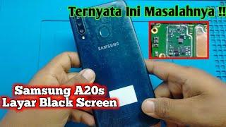 Samsung A20s Solusi Layar Gelap/Black Screen || 100% DONE !!!!