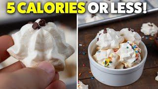 Sugar Free Meringue Cookies | Easy Low Calorie Dessert Recipe!